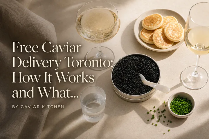 Free Caviar Delivery Toronto: How It Works and What to Expect