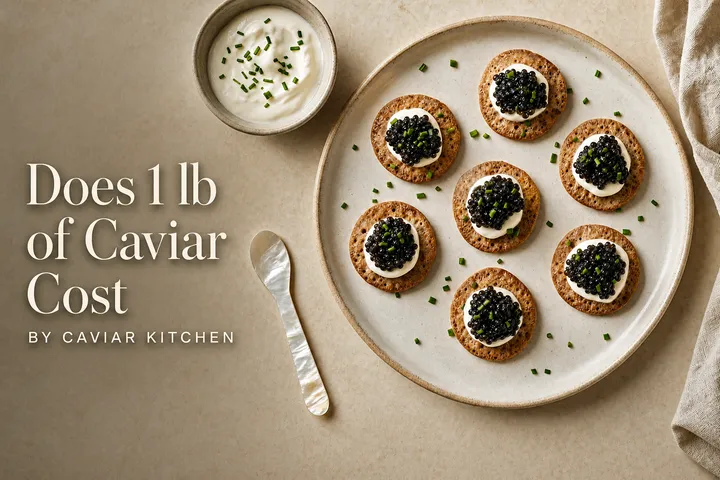 How Much Does 1 lb of Caviar Cost? | Caviar Kitchen