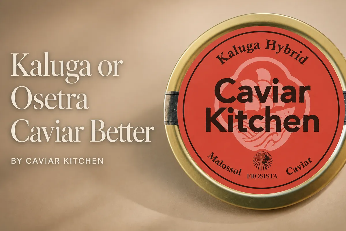 Is Kaluga or Osetra Caviar Better? | Caviar Kitchen