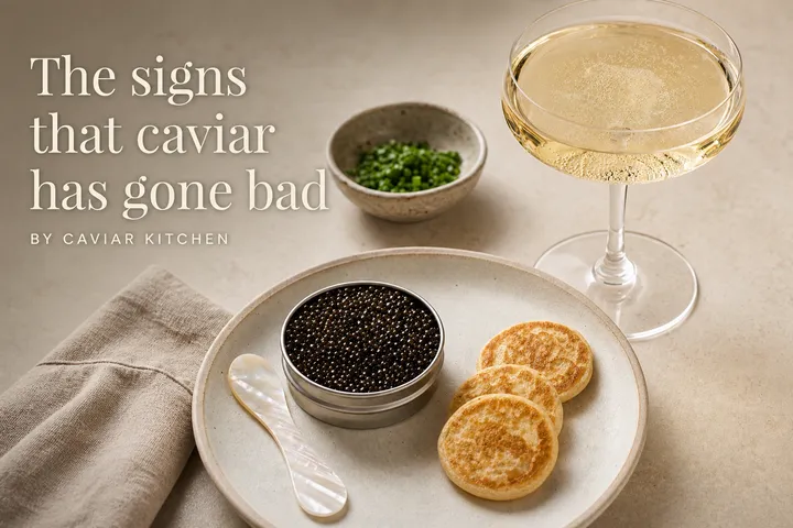 What are the signs that caviar has gone bad? | Caviar Kitchen